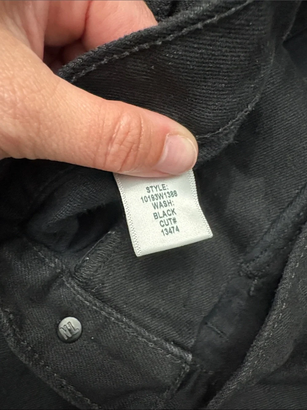 Nili Lotan Black Shon Jeans - Picture 5 of 13